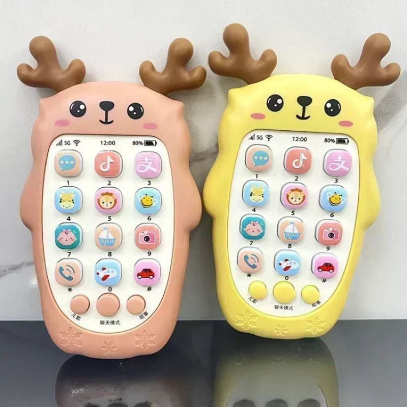 Baby Phone Toys Bilingual Telephone Teether