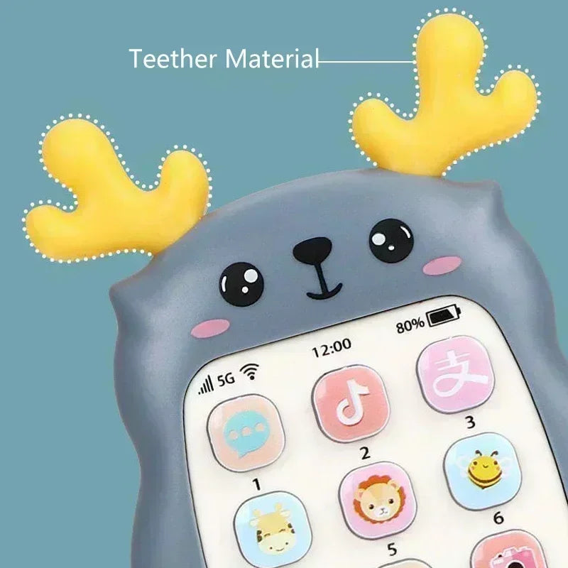 Baby Phone Toys Bilingual Telephone Teether