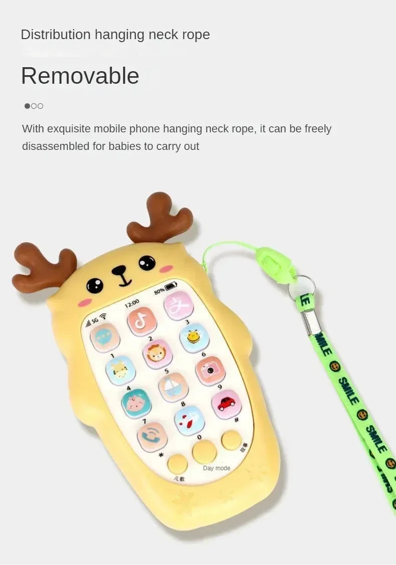 Baby Phone Toys Bilingual Telephone Teether