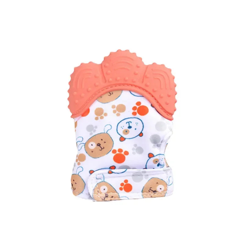 Food grade silicone Gloves Baby Teether Gloves