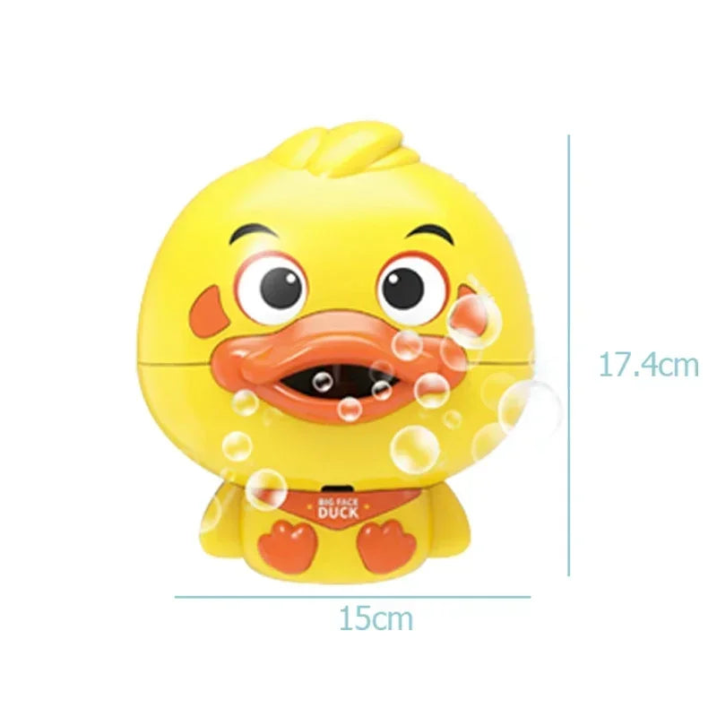 Bubble Duck Baby Bath Toy Funny Toddler Bath