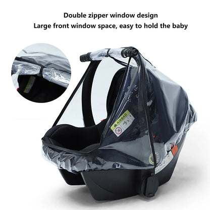 Baby Car Seat Rain Cover Windproof Shading Universal