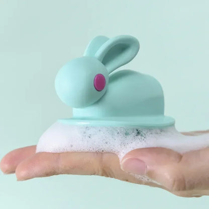 Cute Rabbit Silicone Shampoo Scalp Hair Massager