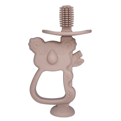 Baby Silicone Training Toothbrush BPA Free Rodent