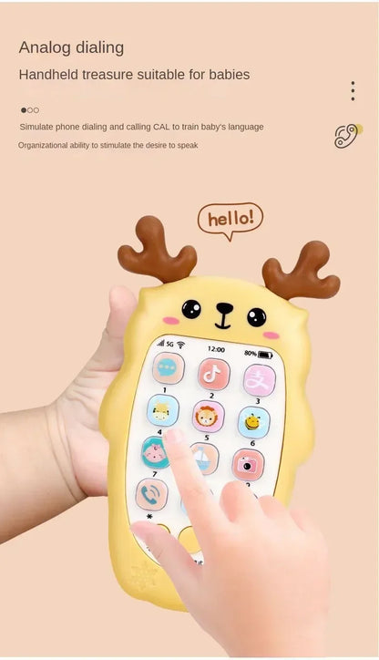 Baby Phone Toys Bilingual Telephone Teether