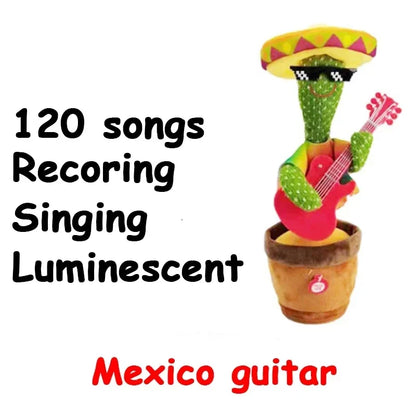 Dancing Cactus Repeat Talking Toy Electronic