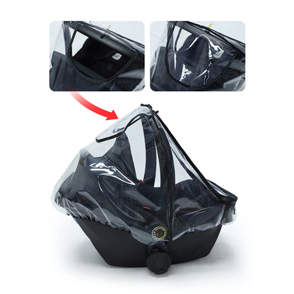 Baby Car Seat Rain Cover Windproof Shading Universal