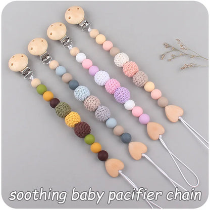 New Baby Pacifier Clips Teethers