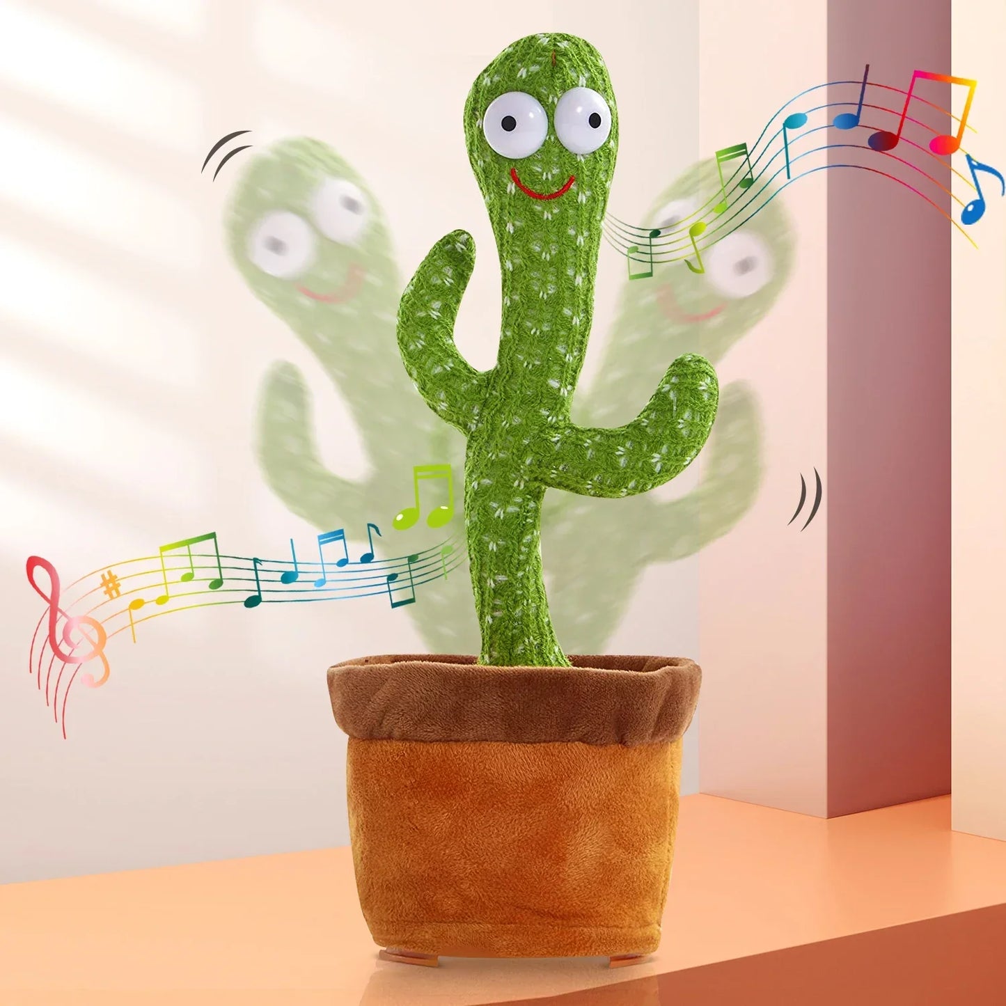 Dancing Cactus Repeat Talking Toy Electronic