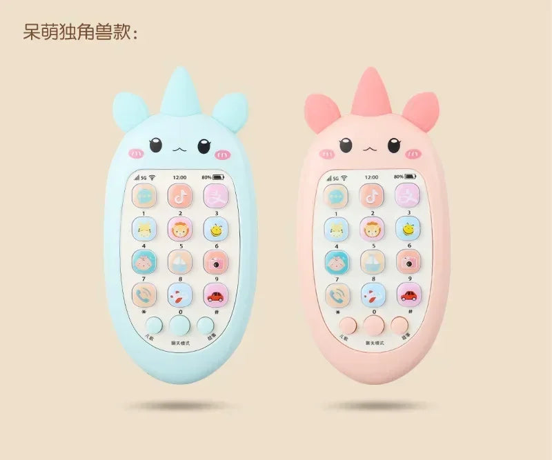 Baby Phone Toys Bilingual Telephone Teether