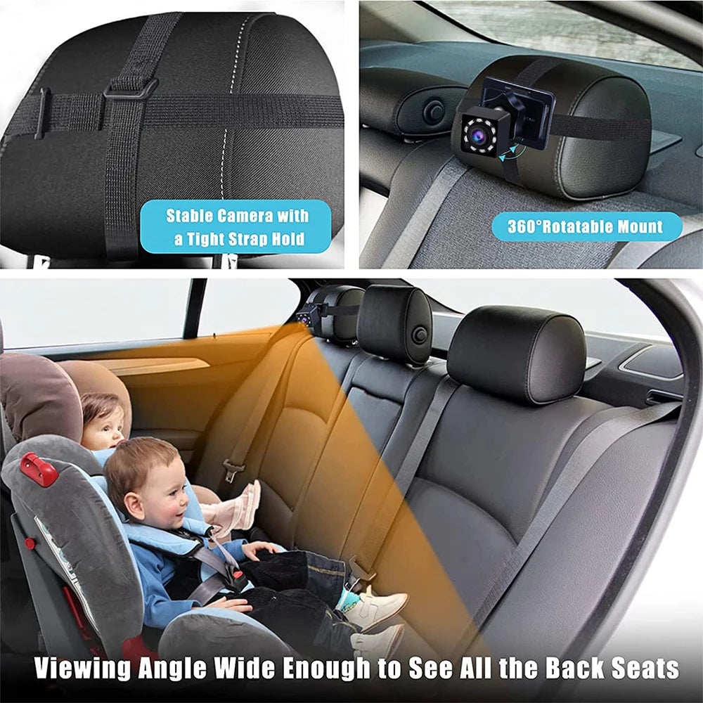 Newest Infant Rear Display View Camera Adjustable