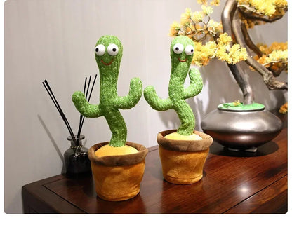 Dancing Cactus Repeat Talking Toy Electronic