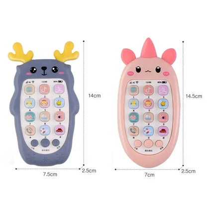 Baby Phone Toys Bilingual Telephone Teether