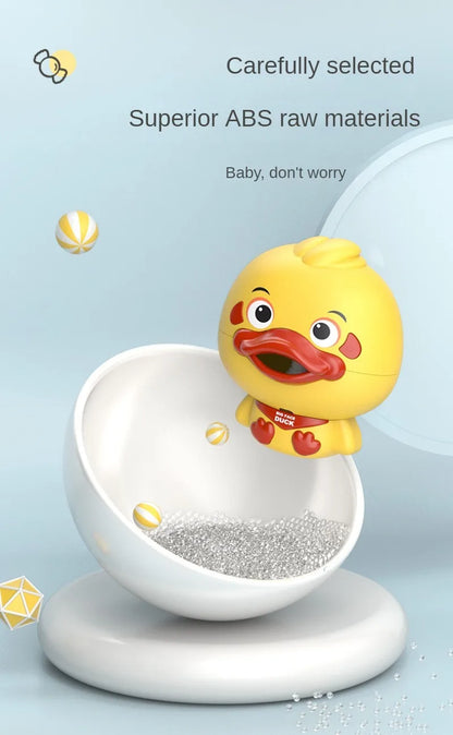 Bubble Duck Baby Bath Toy Funny Toddler Bath