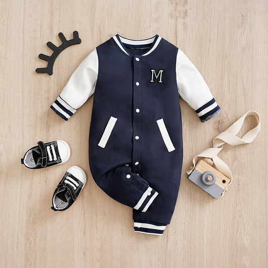 Newborn Baby Baseball Clothes  Pyjama Bebeac