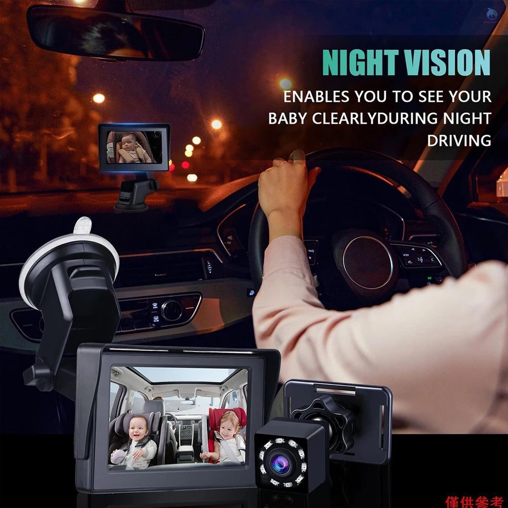 Newest Infant Rear Display View Camera Adjustable