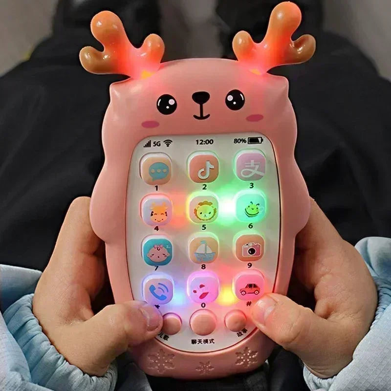 Baby Phone Toys Bilingual Telephone Teether