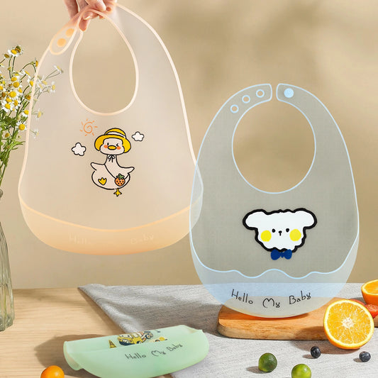 Transparent Waterproof Baby Bibs For Baby Kid